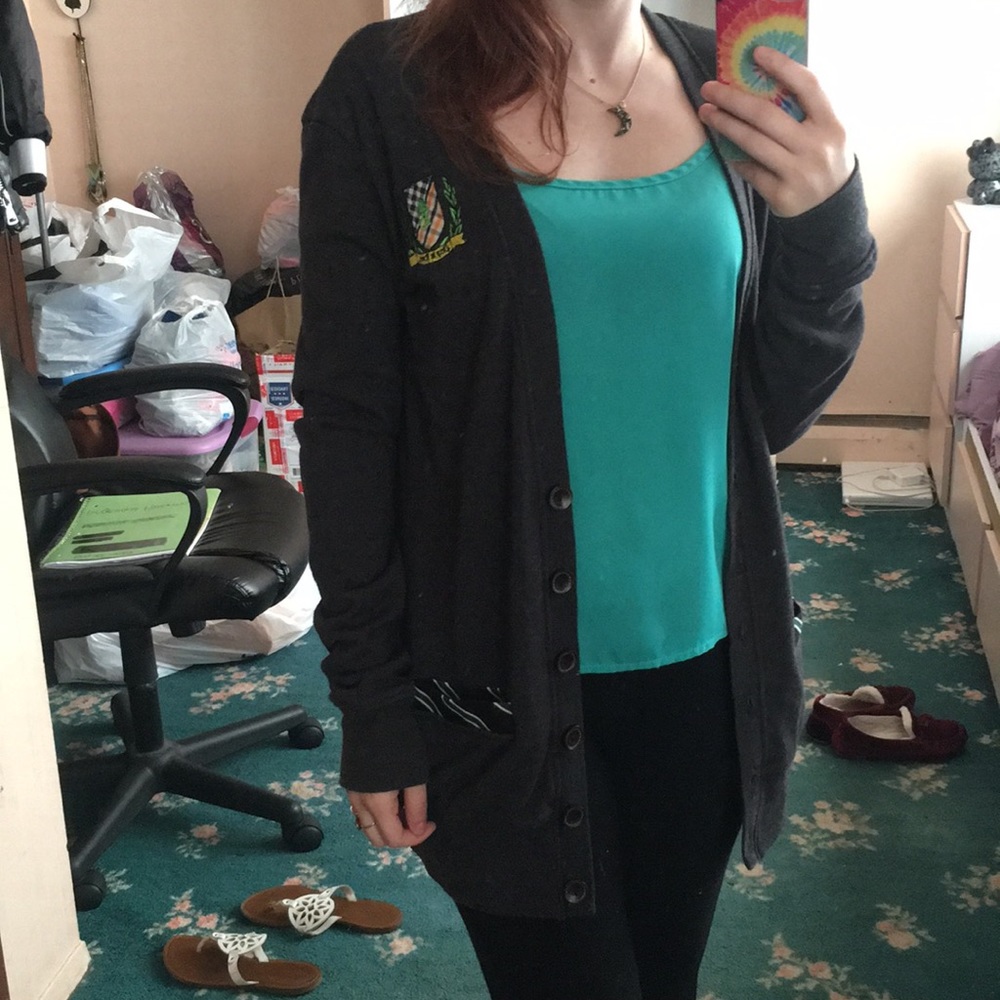 Butter Super Soft gray cardigan